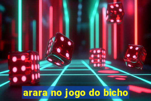 arara no jogo do bicho